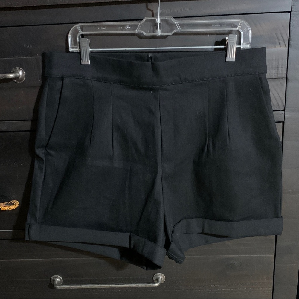 Vixen by Micheline Pitt High Waist Black Women's Shorts